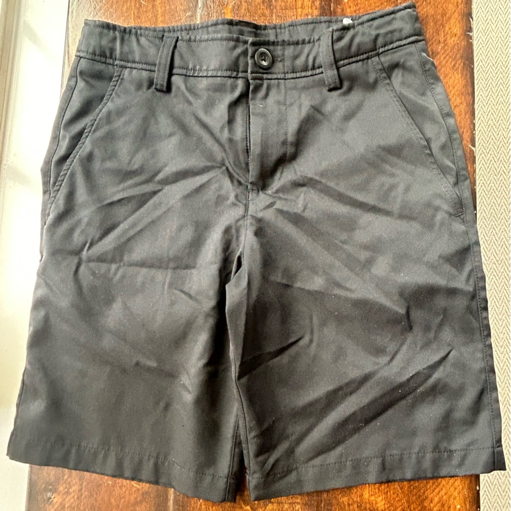 Boys Under Armour Golf Shorts with adjustable waist